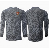 Maglia Calcio Portogallo Portiere Seconda Divisa Europei 2024 Manica Lunga